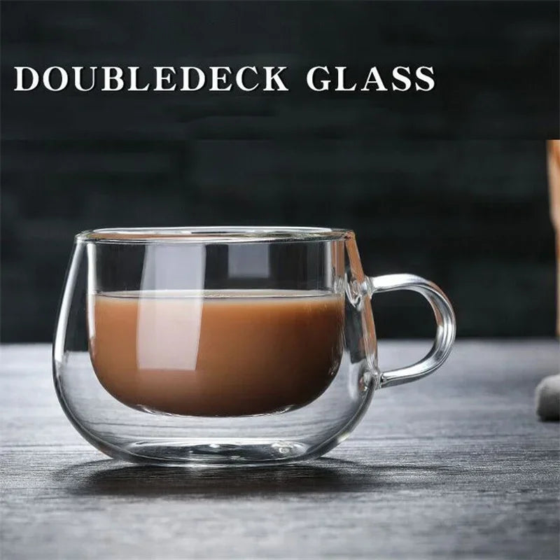 LumiGlass Double Wall Mug