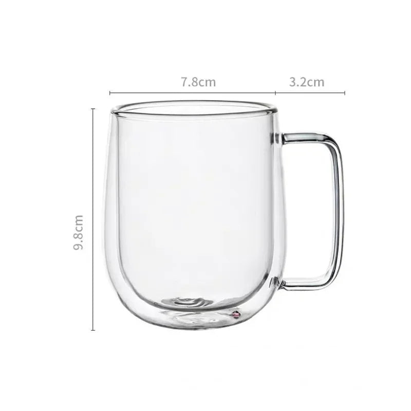 LumiGlass Double Wall Mug
