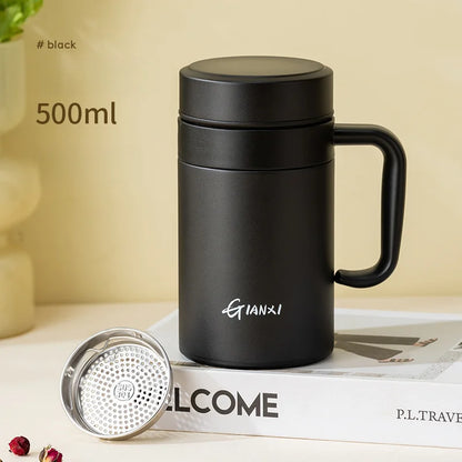 GIANXI Vacuum Flask | Portable Leak-Proof Mug for Tea & Coffee