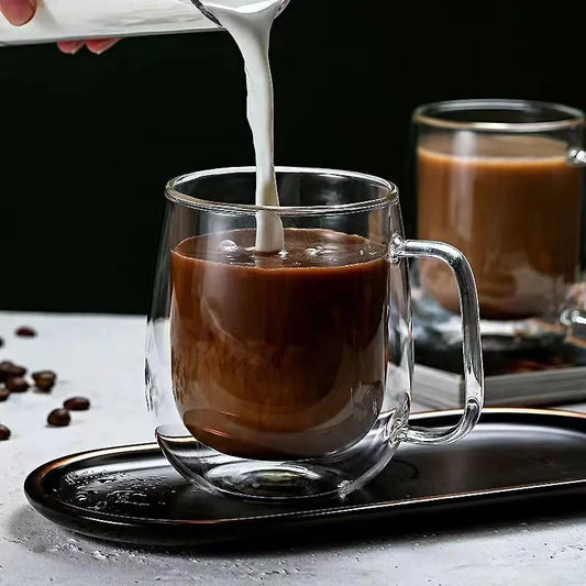LumiGlass Double Wall Mug