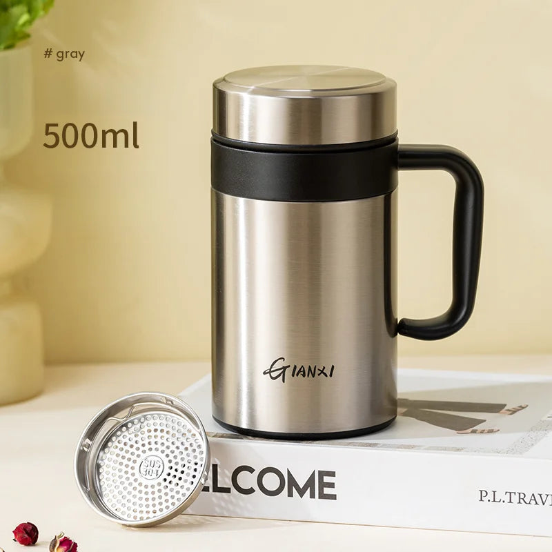 GIANXI Vacuum Flask | Portable Leak-Proof Mug for Tea & Coffee