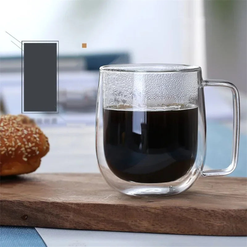 LumiGlass Double Wall Mug