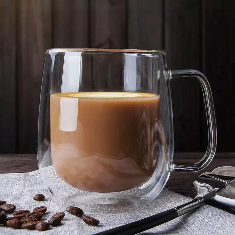 LumiGlass Double Wall Mug