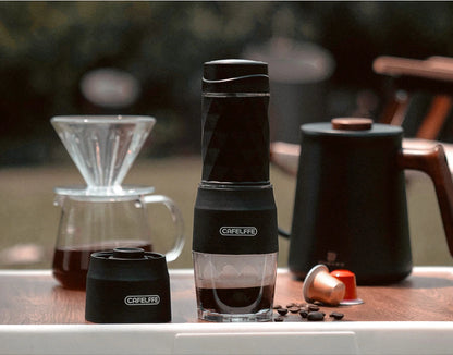 Cafelffe Hand Press Coffee Brewer 3-in-1 - Portable Espresso
