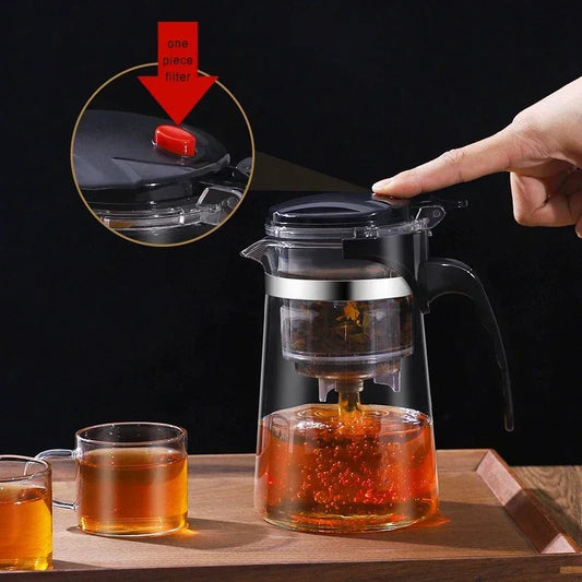 Shengyle Glass Teapot with Separator – Premium Teaware for Perfect Infusions