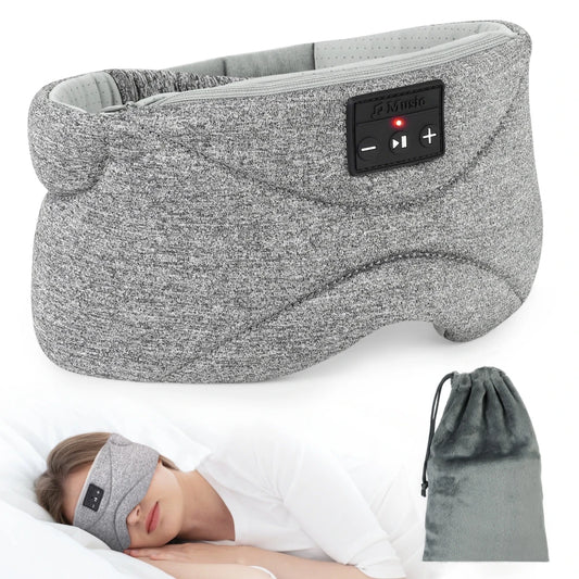 SilentNap BT 5.0 Sleep Headphones – Ultra-Soft Mask for Meditation & Insomnia