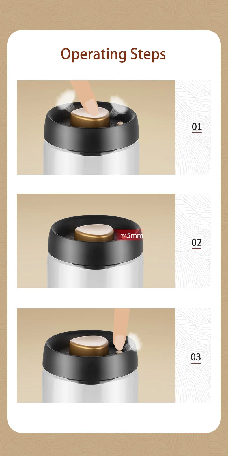 AromaLock™ Coffee & Food Storage Jar