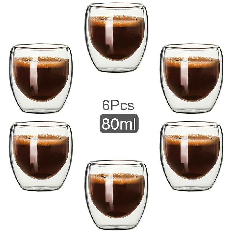 Mini Luxe Double Wall Glass – Espresso & Whisky Cup