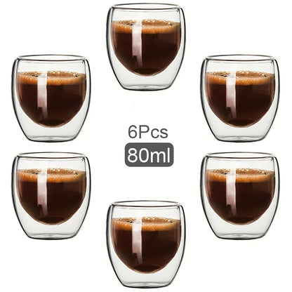 Mini Luxe Double Wall Glass – Espresso & Whisky Cup