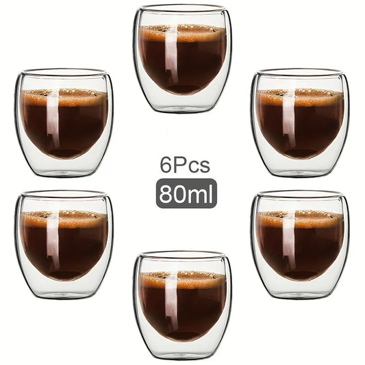 Mini Luxe Double Wall Glass – Espresso & Whisky Cup