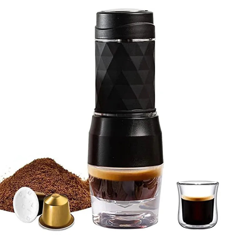 Cafelffe Hand Press Coffee Brewer 3-in-1 - Portable Espresso