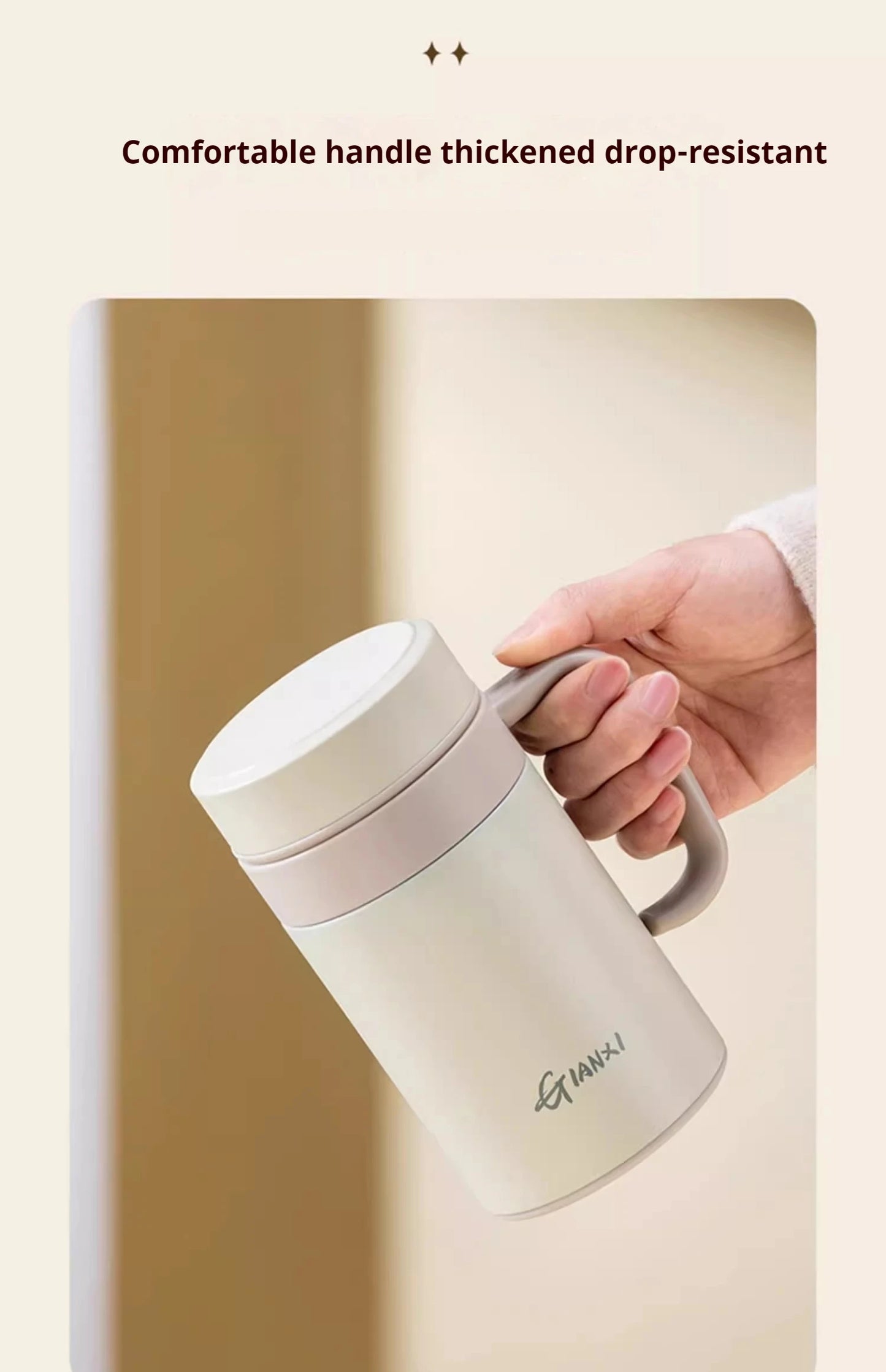 GIANXI Vacuum Flask | Portable Leak-Proof Mug for Tea & Coffee