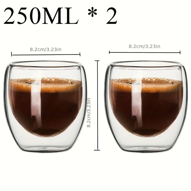 Mini Luxe Double Wall Glass – Espresso & Whisky Cup