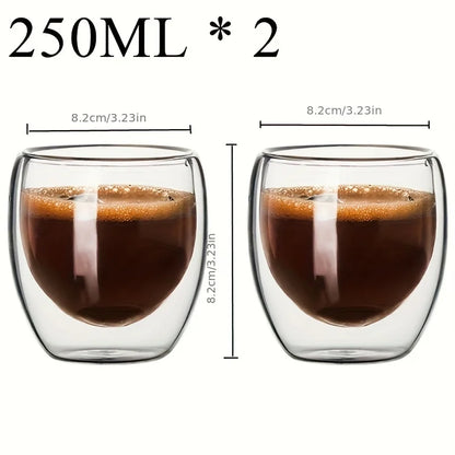 Mini Luxe Double Wall Glass – Espresso & Whisky Cup
