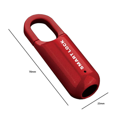 SecureTouch Mini™ – Smart Fingerprint Padlock for Travel & Lockers