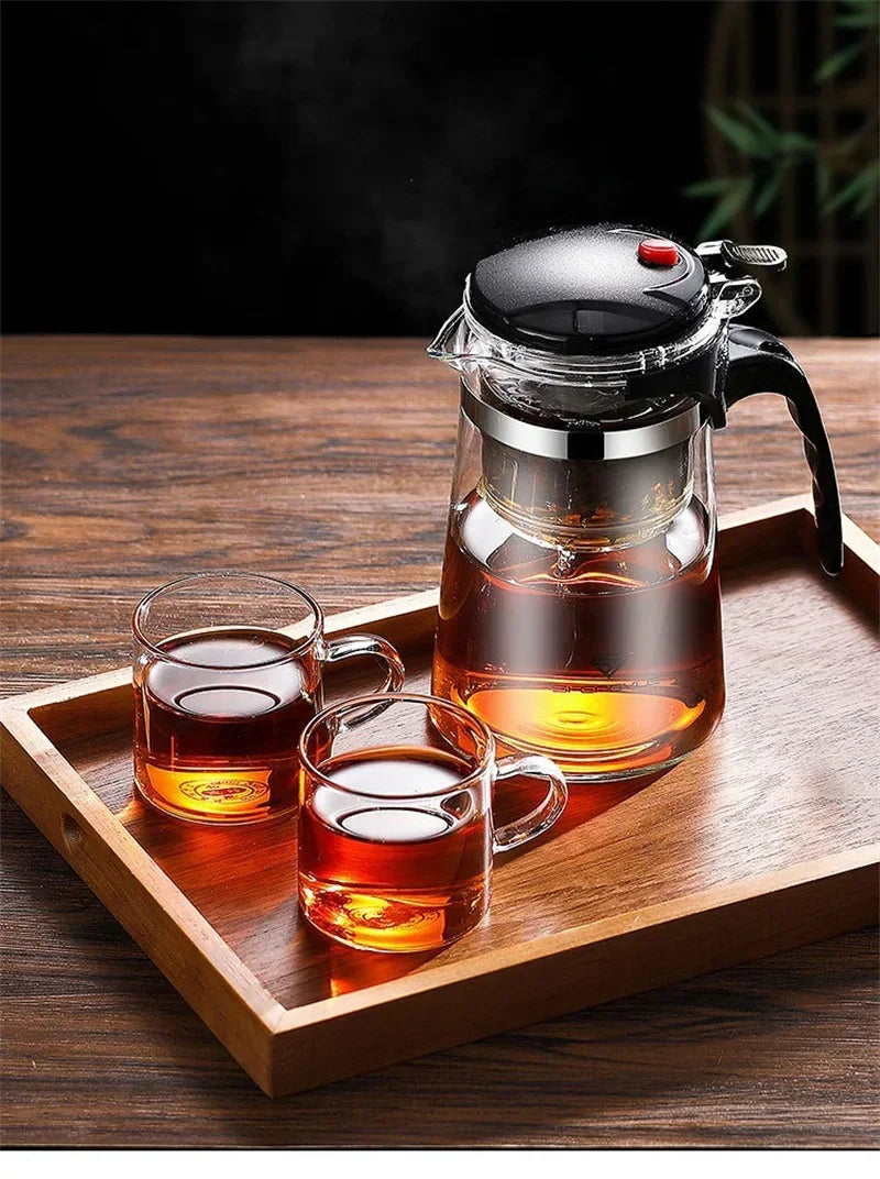 Shengyle Glass Teapot with Separator – Premium Teaware for Perfect Infusions
