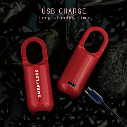 SecureTouch Mini™ – Smart Fingerprint Padlock for Travel & Lockers