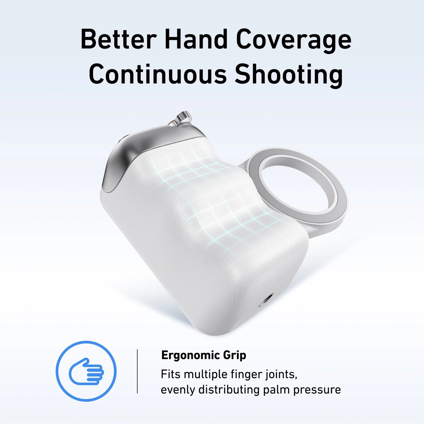 TELESIN  – Magnetic Camera Handle with Remote for iPhone & Android