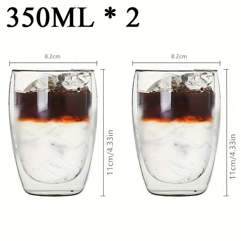 Mini Luxe Double Wall Glass – Espresso & Whisky Cup