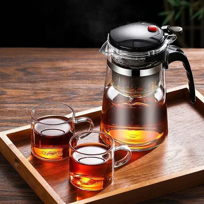Shengyle Glass Teapot with Separator – Premium Teaware for Perfect Infusions
