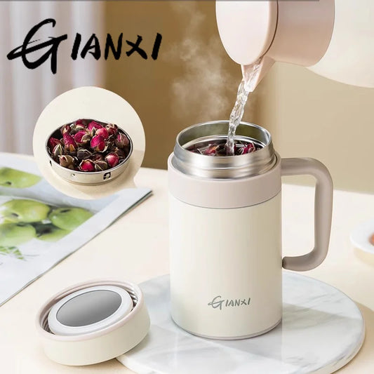 GIANXI Vacuum Flask | Portable Leak-Proof Mug for Tea & Coffee