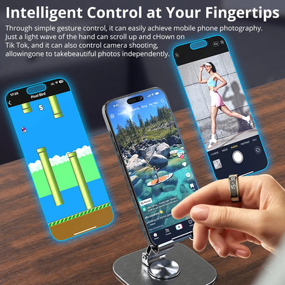 COLMi R12 – Smart Health Ring with Display & Touch Control