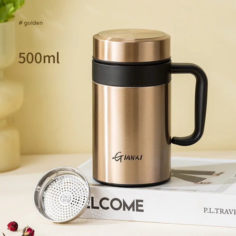 GIANXI Vacuum Flask | Portable Leak-Proof Mug for Tea & Coffee